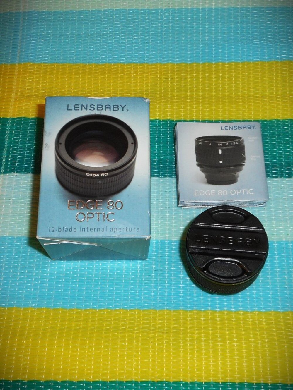 Lensbaby Edge 80 Optic 80mm F2.8-22 (12 Blade Internal Aperture)